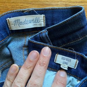 Madewell High Riser Skinny Jean